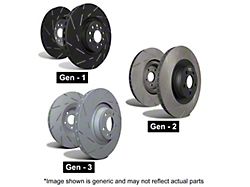 EBC Brakes USR Series Sport Slotted 6-Lug Rotors; Front Pair (19-23 Silverado 1500)
