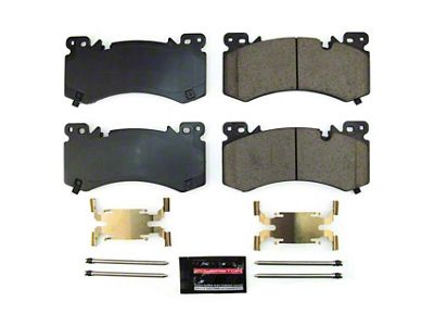 PowerStop Z23 Evolution Sport Carbon-Fiber Ceramic Brake Pads; Front Pair (21-23 Tahoe Police)