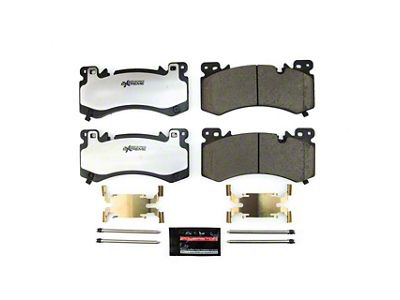 PowerStop Z36 Extreme Truck and Tow Carbon-Fiber Ceramic Brake Pads; Front Pair (21-23 Tahoe Police)