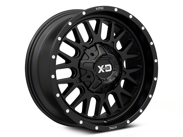 XD Snare Satin Black 6-Lug Wheel; 20x9; 0mm Offset (21-23 Yukon)