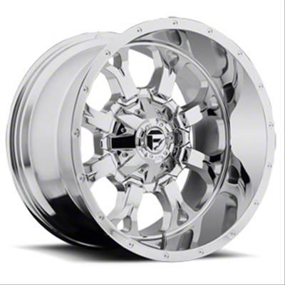 Fuel Wheels Krank Chrome 6-Lug Wheel; 20x12; -44mm Offset (07-14 Yukon)