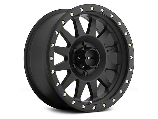 Method Race Wheels MR304 Double Standard Matte Black 6-Lug Wheel; 20x10; -10mm Offset (21-23 Yukon)