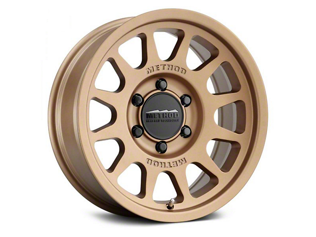 Method Race Wheels MR703 Bead Grip Bronze 6-Lug Wheel; 17x8.5; 35mm Offset (15-20 Yukon)