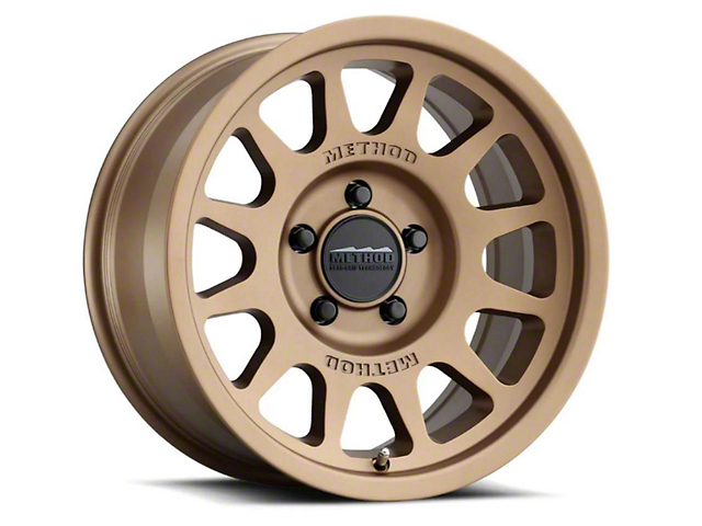 Method Race Wheels MR703 Bead Grip Bronze 6-Lug Wheel; 17x9; -12mm Offset (07-14 Yukon)
