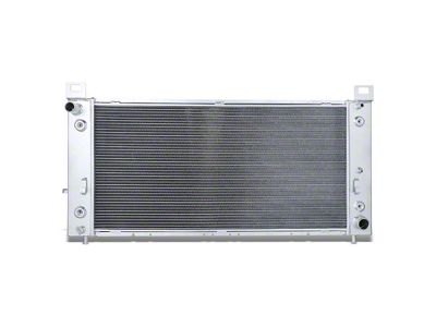 Aluminum Core Cooling Radiator; 3-Row (07-14 Tahoe w/ 34-Inch Wide Core Radiators & Engine Oil Cooler)