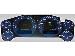 US Speedo Daytona Edition Gauge Face; MPH; Blue (07-13 Silverado 1500)