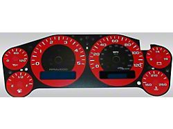 US Speedo Daytona Edition Gauge Face; MPH; Red (07-13 Silverado 1500)