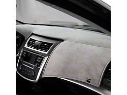 Covercraft VelourMat Custom Dash Cover; Grey (07-14 Silverado 3500 HD w/ Lower Glove Box)