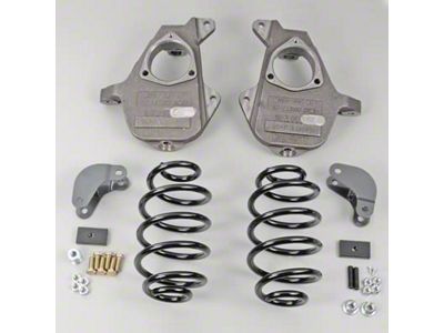 McGaughys Suspension Lowering Kit; 3 to 4-Inch Front / 5-Inch Rear (07-13 2WD Yukon w/o Air Ride)