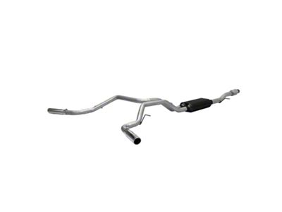 Flowmaster Force II Dual Exhaust System with Polished Tips; Side Exit (09-14 5.3L Tahoe)