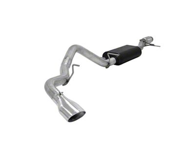 Flowmaster Force II Single Exhaust System with Polished Tip; Side Exit (15-20 5.3L Tahoe)