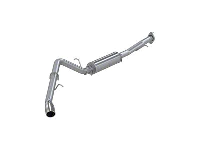 MBRP Armor Plus Single Exhaust System with Polished Tip; Side Exit (07-08 5.3L Tahoe)