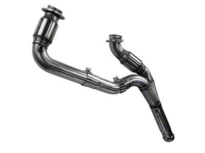 Kooks 3-Inch GREEN Catted Y-Pipe (15-20 6.2L Tahoe)