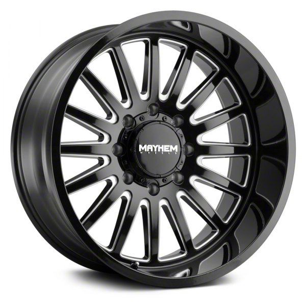 Mayhem Wheels Tahoe Utopia Gloss Black Milled 6-Lug Wheel; 20x10; -19mm ...