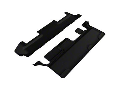 3D MAXpider KAGU Series All-Weather Custom Fit Third Row Floor Liners; Black (15-20 Yukon w/ 2nd Row Bench Seat)