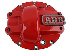 ARB GM 8.50-Inch Differential Cover; Red (07-08 Tahoe)