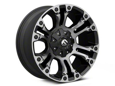 Fuel Wheels Vapor Matte Black with Gray Tint 6-Lug Wheel; 18x9; -13mm Offset (14-18 Silverado 1500)