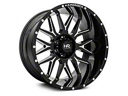 Hardrock Offroad Affliction Xposed Gloss Black Milled 6-Lug Wheel; 22x12; -44mm Offset (15-20 Tahoe)