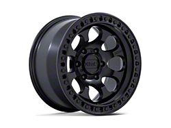 KMC Riot SBL Satin Black 6-Lug Wheel; 18x9; 18mm Offset (07-14 Tahoe)