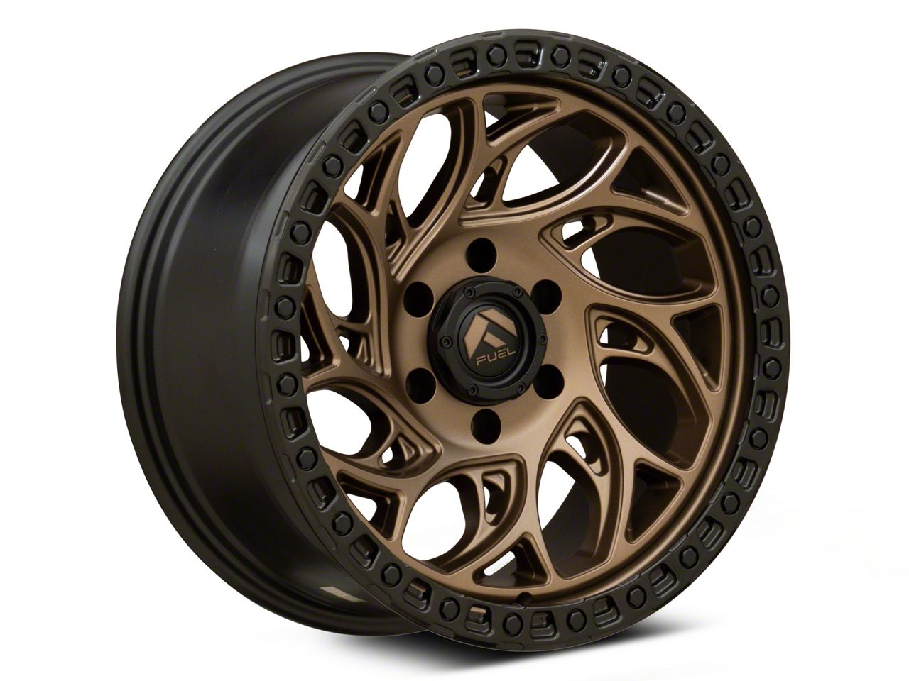 Fuel Wheels Silverado 1500 Runner OR Bronze With Black Ring 6-Lug Wheel ...