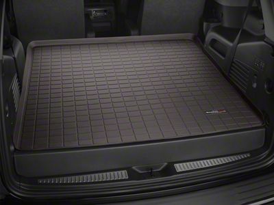 Weathertech DigitalFit Cargo Liner; Behind 2nd Row; Cocoa (15-20 Tahoe w/o 3rd Row Seat Delete)