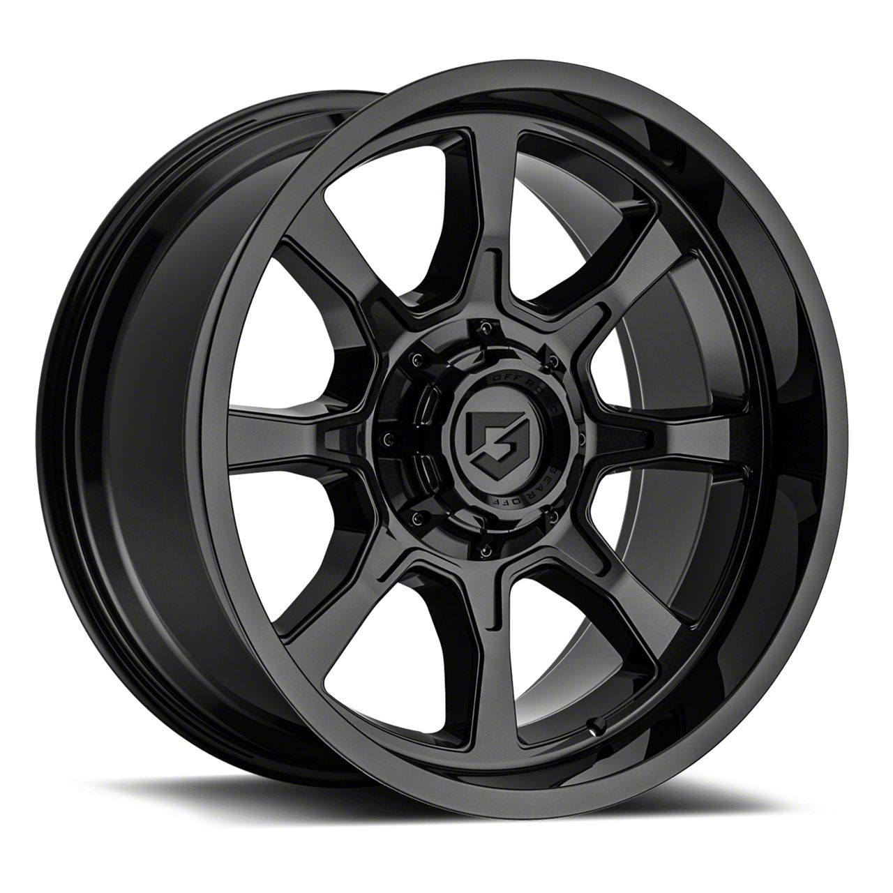 Gear Off-Road F-150 772 Gloss Black 6-Lug Wheel; 18x9; 18mm Offset 772B ...