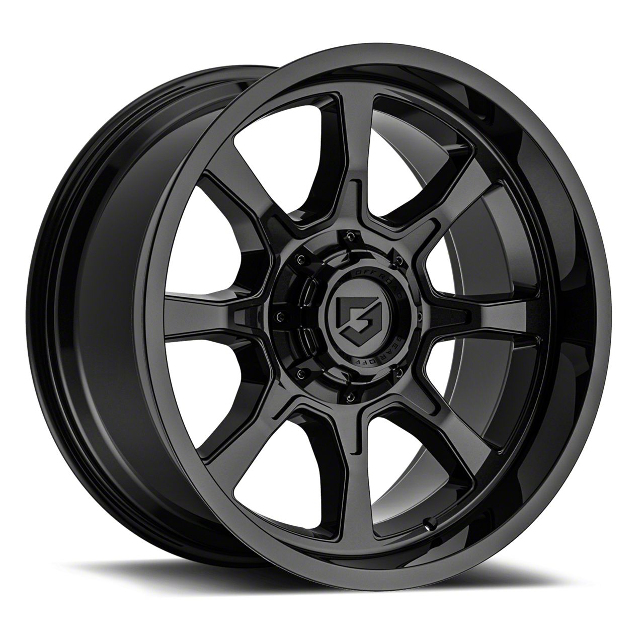 Gear Off-road F-150 772 Gloss Black 6-lug Wheel; 18x9; 18mm Offset 772b 