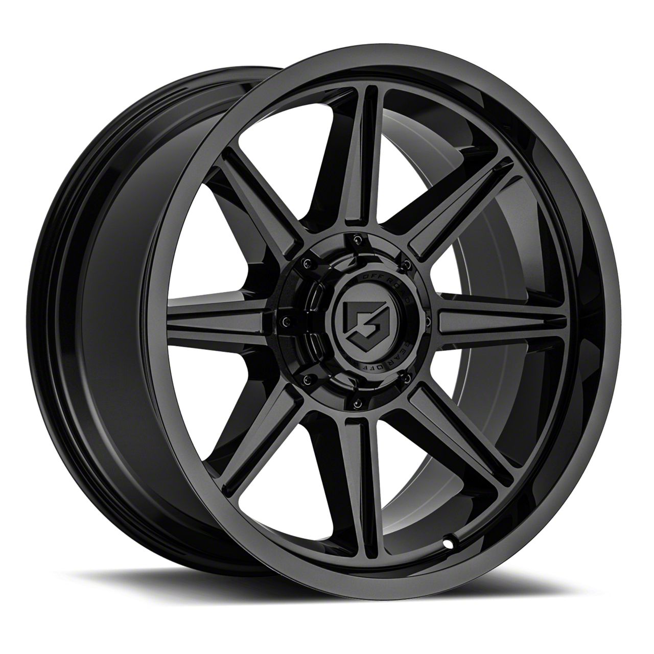 Gear Off-Road F-150 773 Gloss Black 6-Lug Wheel; 20x10; -12mm Offset ...