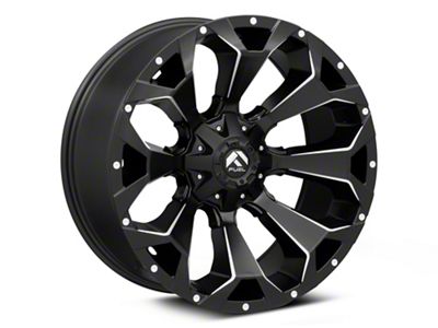 Fuel Wheels Assault Matte Black Milled 6-Lug Wheel; 20x9; 19mm Offset (19-23 Ranger)
