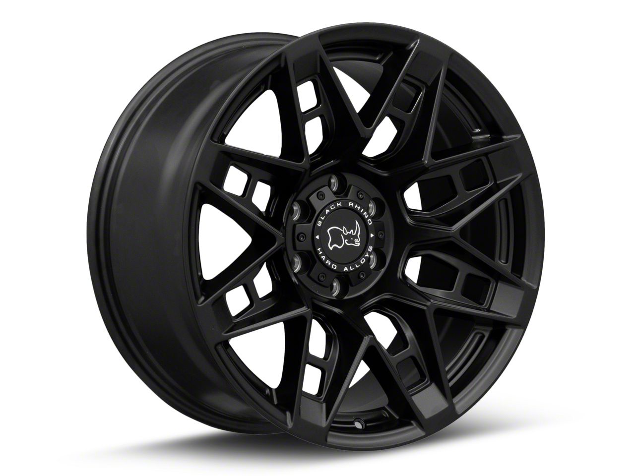 Black Rhino Ranger Caprock Matte Black 6-Lug Wheel; 20x9.5; -18mm ...