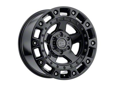 Black Rhino Cinco Gloss Black with Stainless Bolts 6-Lug Wheel; 20x9.5; 12mm Offset (19-23 RAM 1500)
