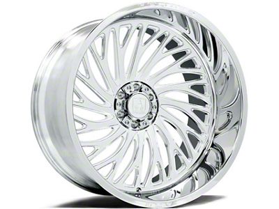 Axe Wheels AF10 Forged Fully Polished 6-Lug Wheel; Right Directional; 22x12; -44mm Offset (07-14 Yukon)
