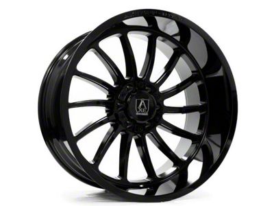 Axe Wheels Chronus Gloss Black 6-Lug Wheel; 22x10; -19mm Offset (15-20 Yukon)