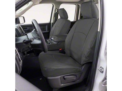 Covercraft Precision Fit Seat Covers Endura Custom Front Row Seat Covers; Charcoal (07-14 Tahoe w/ Bucket Seats)