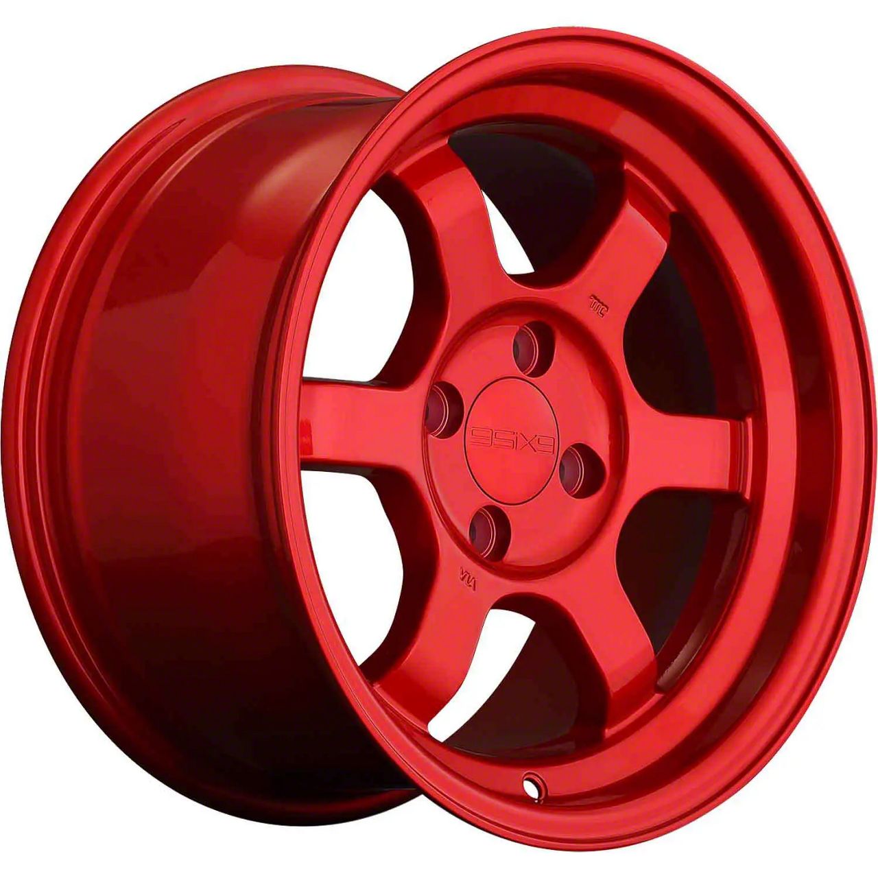 9Six9 Wheels Tahoe SIX1 Deep Candy Apple Red 6Lug Wheel; 17x8.5