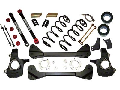 SkyJacker 3.50-Inch Front Spacer Suspension Lift Kit with Rear Coil Springs (07-13 4WD Tahoe w/ Autoride)