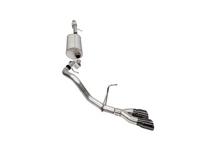 Corsa Performance Sport Single Exhaust System with Black Tips; Side Exit (21-23 5.3L Tahoe)