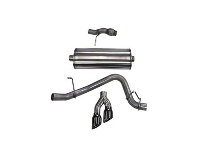 Corsa Performance Sport Single Exhaust System with Black Tips; Side Exit (15-20 5.3L Tahoe)