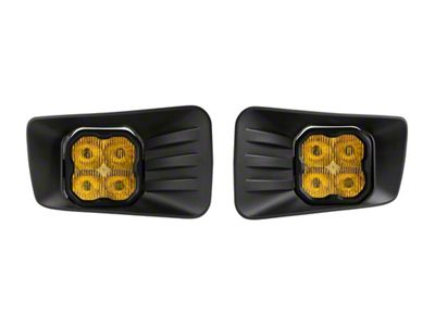 Diode Dynamics SS3 Sport Type CH LED Fog Light Kit; Yellow SAE Fog (07-14 Tahoe LT w/ Z71 Package; 15-20 Tahoe)