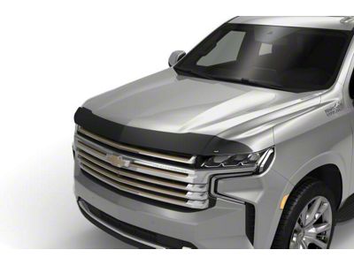 Aeroskin Hood Protector; Matte Black (21-23 Tahoe)