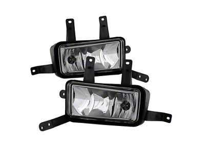 Fog Lights with Switch; Clear (15-18 Tahoe)