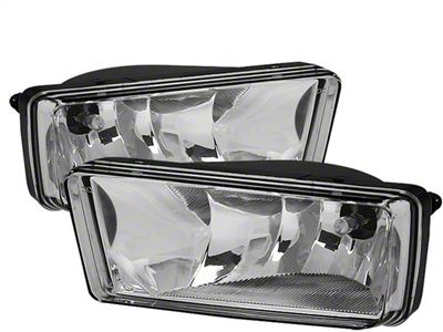OEM Style Fog Lights without Switch; Clear (07-14 Tahoe)