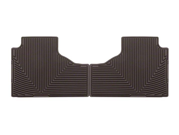 Weathertech Yukon AllWeather Rear Rubber Floor Mats; Cocoa W569CO (21