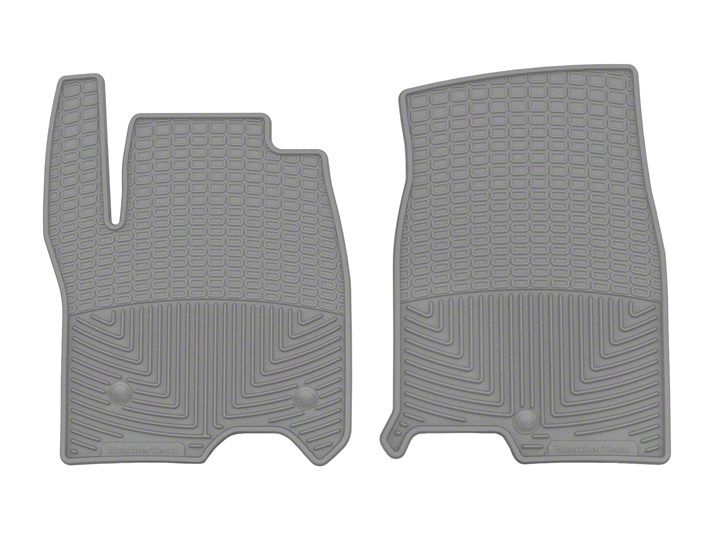 Weathertech Tahoe AllWeather Front Rubber Floor Mats; Gray W568GR (21