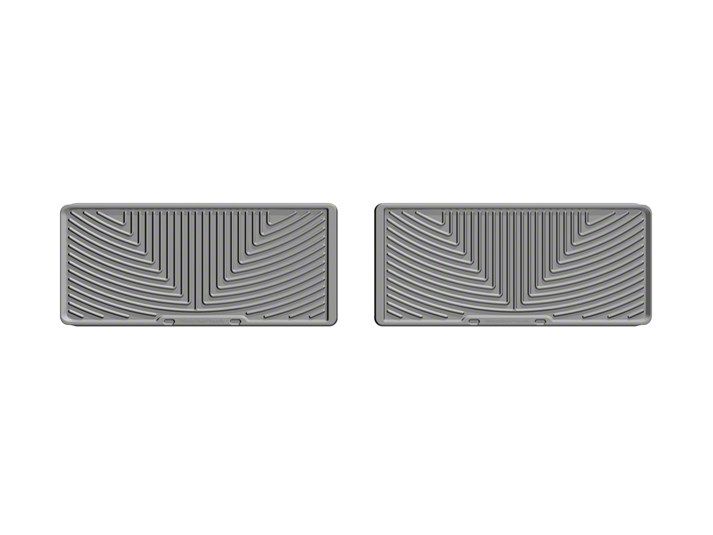 Weathertech Tahoe AllWeather Third Row Rubber Floor Mats; Gray W342GR