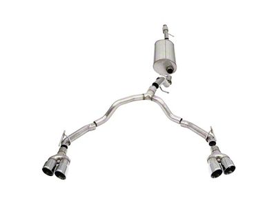 Corsa Performance Sport Dual Exhaust System with Polished Tips; Rear Exit (21-23 5.3L Yukon)