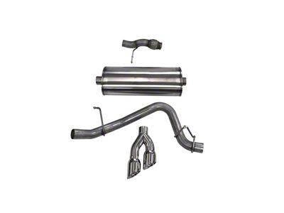 Corsa Performance Sport Single Exhaust System with Polished Tips; Side Exit (15-20 5.3L Tahoe)