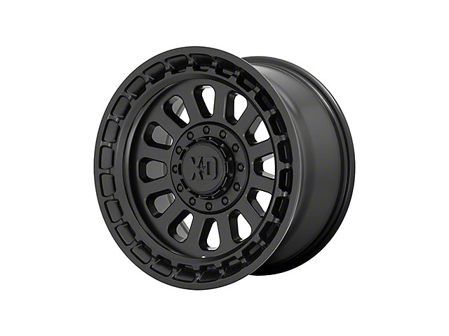XD Omega Satin Black 6-Lug Wheel; 17x9; 18mm Offset (07-14 Tahoe)