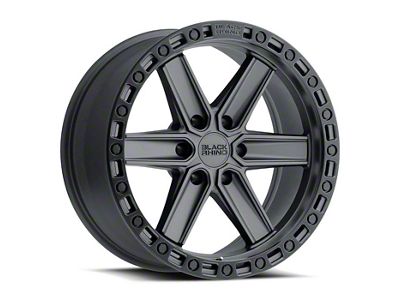Black Rhino Henderson Gunblack 6-Lug Wheel; 18x9; 12mm Offset (07-14 Yukon)