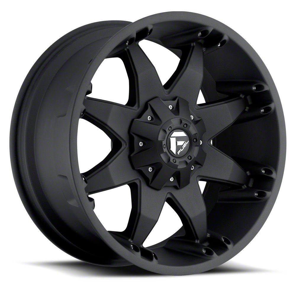 Fuel Wheels Octane Matte Black 6-Lug Wheel; 18x9; -12mm Offset (07-14 Tahoe)